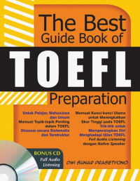 Image of The Best Guide Book of TOEFL Preparation