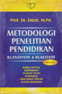 Image of METODOLOGI PENELITIAN PENDIDIKAN: Kuantitatif dan Kualitatif