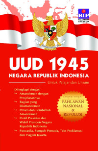 Image of UUD 1945 NEGARA REPUBLIK INDONESIA