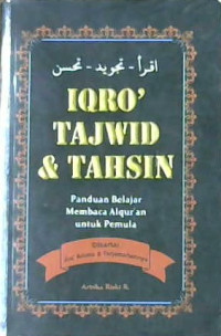 Image of Iqro' Tajwid dan Tahsin: Panduan Belajar Membaca Alqur'an untuk Pemula