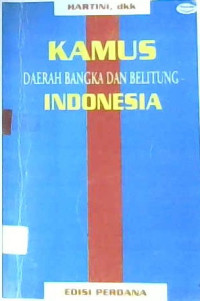Image of Kamus Daerah Bangka Dan Belitung - Indonesia