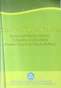 Image of Budaya Sopan Santun Masyarakat Melayu Mentok, Kabupaten Bangka Barat, Provinsi Kepulauan Bangka Belitung