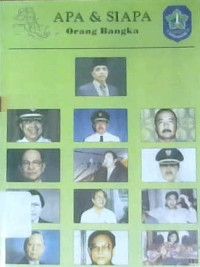 Image of Apa dan Siapa: Orang Bangka