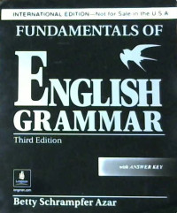 Image of Fundamentals of English Grammar Third Edition