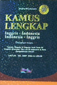 Image of Kamus Lengkap Bahasa Inggris