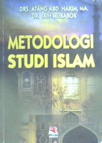 Image of Metodologi studi Islam