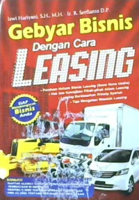 Image of Gebyar bisnis dengan cara leasing