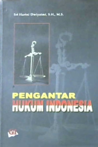 Image of Pengantar hukum Indonesia