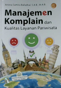 Image of Manajemen komplain dan kualitas layanan pariwisata