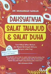 Image of Dahsyatnya salat tahajud & shalat duha