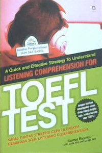 Image of A Quick & effective strategy to understand listening comprehension for TOEFL TES