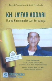 Image of KH. Ja'far Addari : Ulama kharismatik dan bersahaja