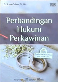 Image of Perbandingan hukum perkawinan