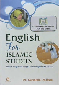 Image of English for Islamic studies untuk perguruan tinggi negeri dan swasta