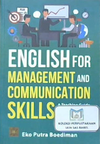 Image of English for management and communication skills a teaching guide : example of exercises for speaking, reading, and writing skills