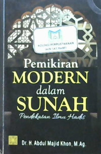 Image of Pemikiran Modern dalam Sunah Pendekatan Ilmu Hadis