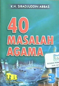 Image of 40 masalah agama jilid III