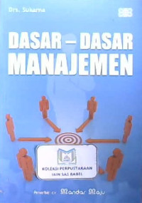 Image of Dasar-dasar manajemen