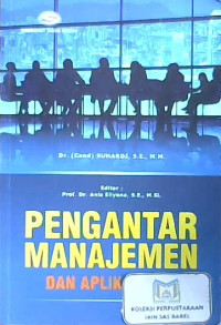 Image of Pengantar manajemen dan aplikasinya