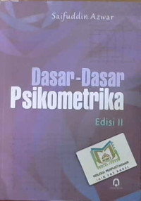 Image of Dasar-dasar Psikometrika