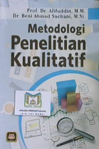 Image of Metode penelitian kualitatif