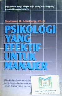 Image of Psikologi yang efektif untuk manajer